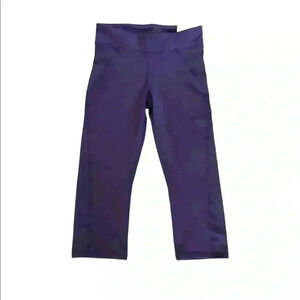 Live Love Dream NWT Best Booty Ever Crop Purple Leggings Size M